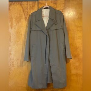 XL Mens ZARA grey trench coat. Only wore 1 time